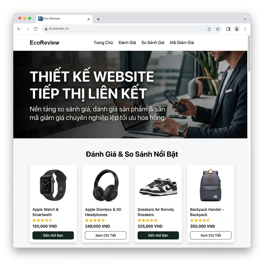 Thiết Kế Website Tiếp Thị Liên Kết Chuẩn SEO Trọn Gói 1 Thiết Kế Website Tiếp Thị Liên Kết Chuẩn SEO Trọn Gói