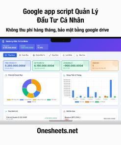 Bảng tính theo dõi hiệu quả đầu tư cá nhân