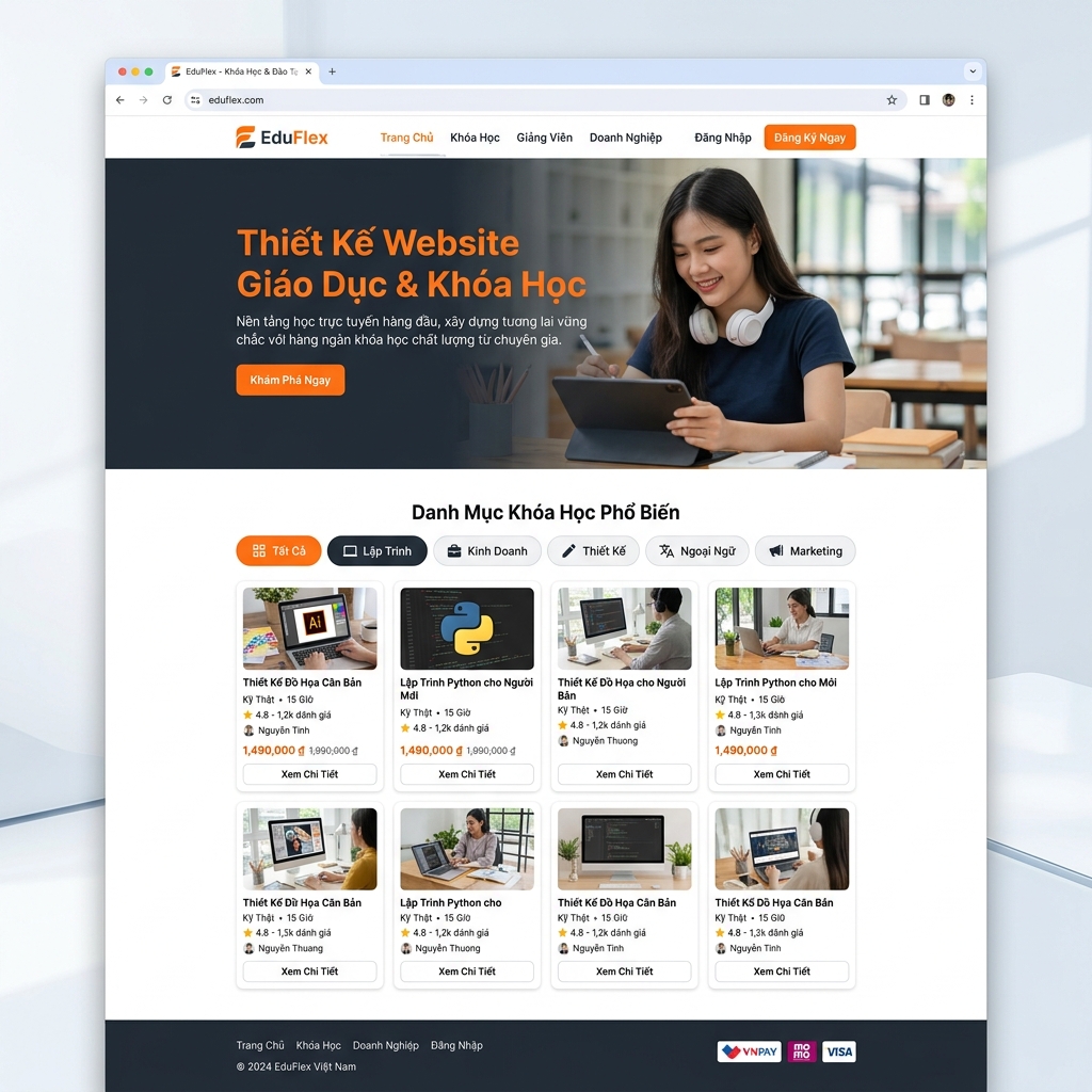 Thiết Kế Website Trường Mầm Non Chuyên Nghiệp Trọn Gói 1 Thiết Kế Website Trường Mầm Non Chuyên Nghiệp Trọn Gói