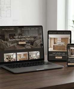 Thiết Kế Website Nội Thất & Kiến Trúc Trọn Gói, Chuẩn SEO