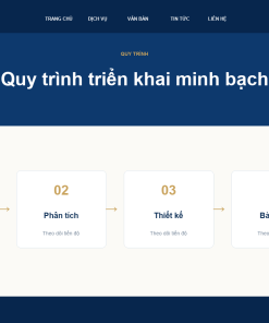 Ảnh minh họa website luật - giao diện 7
