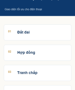 Ảnh minh họa website luật - giao diện 10