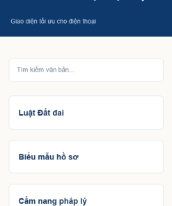 Ảnh minh họa website luật - giao diện 11