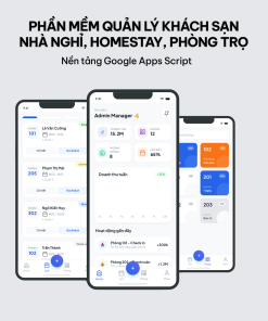 Phần mềm quản lý phòng cho Homestay, khách sạn