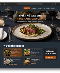 Thiết Kế Website Nhà Hàng Chuyên Nghiệp, Tối Ưu Chuyển Đổi