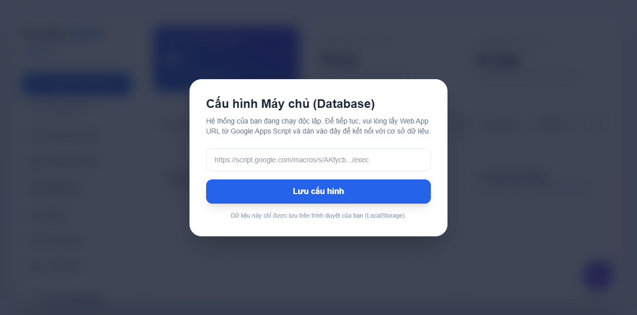 CRM Phòng Khám Y Tế - Google Apps Script
