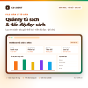 File quản lý tủ sách, tác giả, thể loại và tiến độ đọc