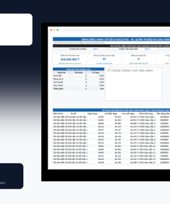 File Quản Trị Đội Xe Giao Hàng & Chi Phí Vận Chuyển Google Sheet Tự Động Hóa, Dashboard BI Chuyên Nghiệp