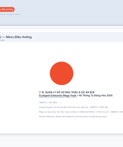 Alternative view of File Quản Lý Hồ Sơ Đấu Thầu & Dự Án B2B Google Sheet Tự Động Hóa, Dashboard BI Chuyên Nghiệp
