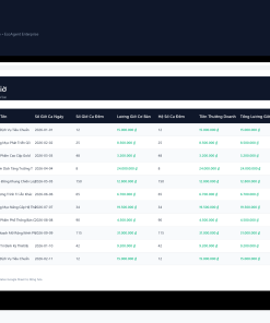 Alternative view of File Bảng Tính Lương Theo Giờ & Phụ Cấp Ca Đêm Google Sheet Tự Động Hóa, Dashboard BI Chuyên Nghiệp